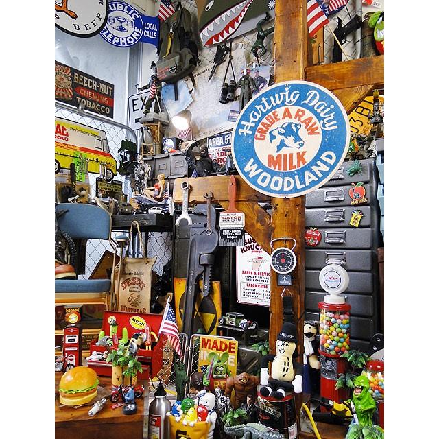 ミルク　U.S.ヘヴィースチールサイン　アメリカ雑貨　アメリカン雑貨 |  | 06