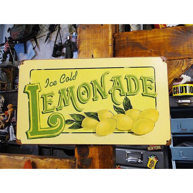 ★稀少な絶盤品★ レモネード　U.S.ヘヴィースチールサイン　アメリカ雑貨 アメリカン雑貨 | 