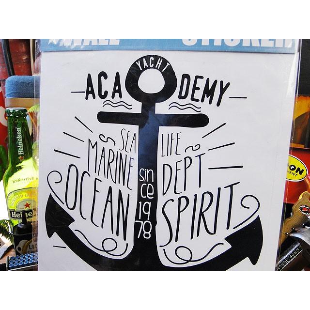 アメリカンウォールステッカー　（アンカー）　アメリカン雑貨　ステッカー　かわいい　デカール　シール　インテリア　壁面装飾　男前 |  | 01