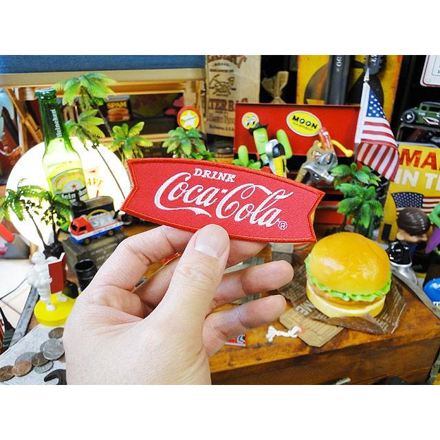コカ・コーラブランド　ロゴワッペン　（フィッシュテール）　アメリカン雑貨 アメリカ雑貨 | Coca Cola | 01