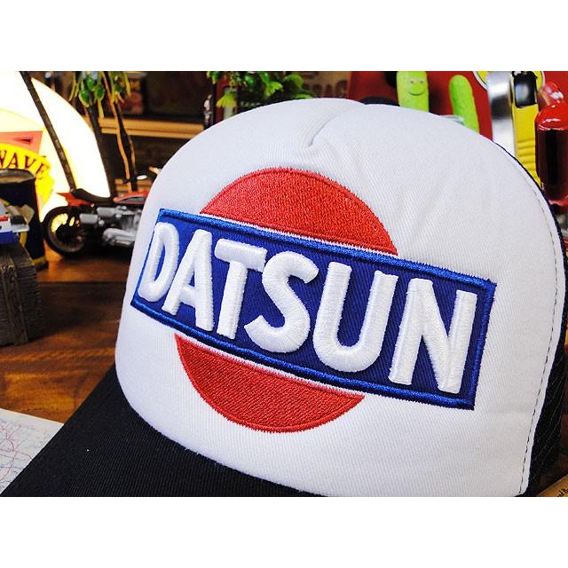 稀少な絶盤モデル　日産　ダットサン　オフィシャル　メッシュキャップ　（ブラック）　DATSUN　公式グッズ　ニッサン |  | 01