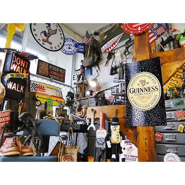 アメリカン レトロ ギネスビール ブリキ看板 ビアラベル □ アメリカン