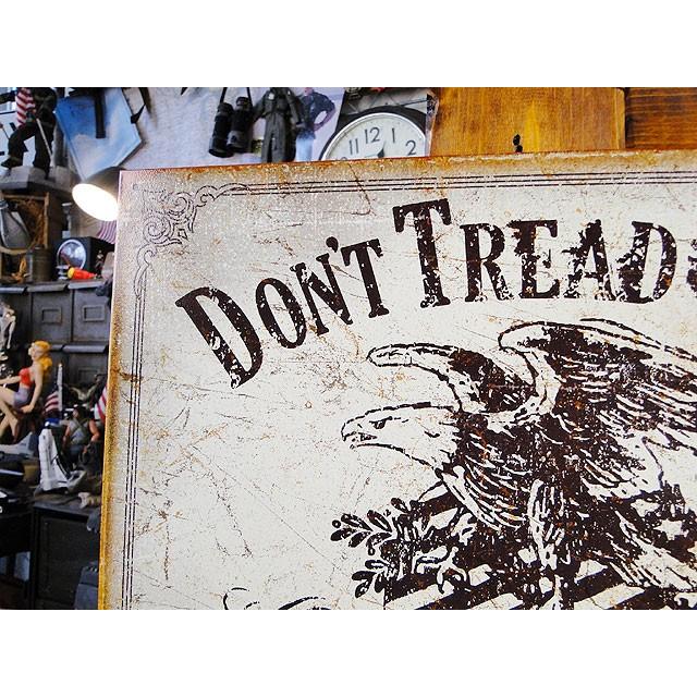 Don't Tread On Me　ブリキ看板　（星条旗＆イーグル）　■ アメリカン雑貨 アメリカ雑貨 |  | 01