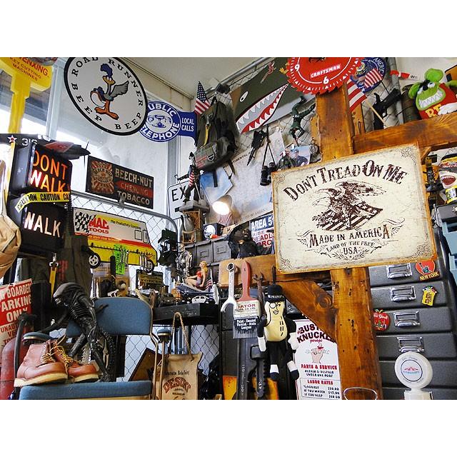 Don't Tread On Me　ブリキ看板　（星条旗＆イーグル）　■ アメリカン雑貨 アメリカ雑貨 |  | 04