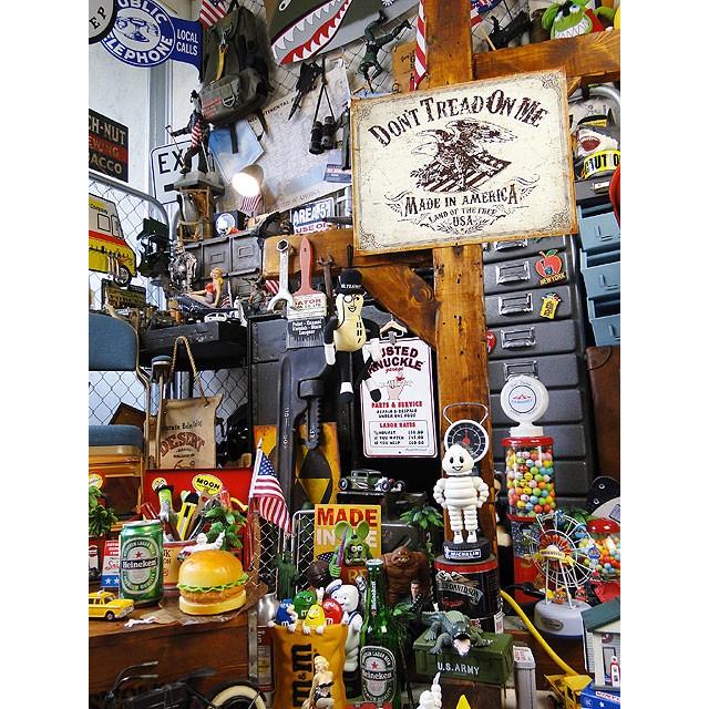 Don't Tread On Me　ブリキ看板　（星条旗＆イーグル）　■ アメリカン雑貨 アメリカ雑貨 |  | 05