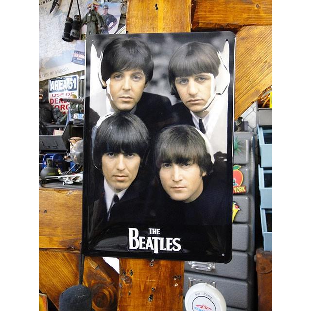 ビートルズ　3Dメタルサイン　（ザ・ビートルズ）　アメリカン雑貨　アメリカ雑貨 | アメリカン レトロ