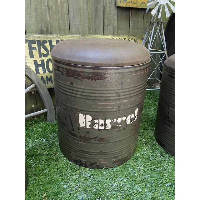 　廃墟のドラム缶フリーボックス　3個セット　（カーキグリーン）　アメリカン雑貨 |  | 02