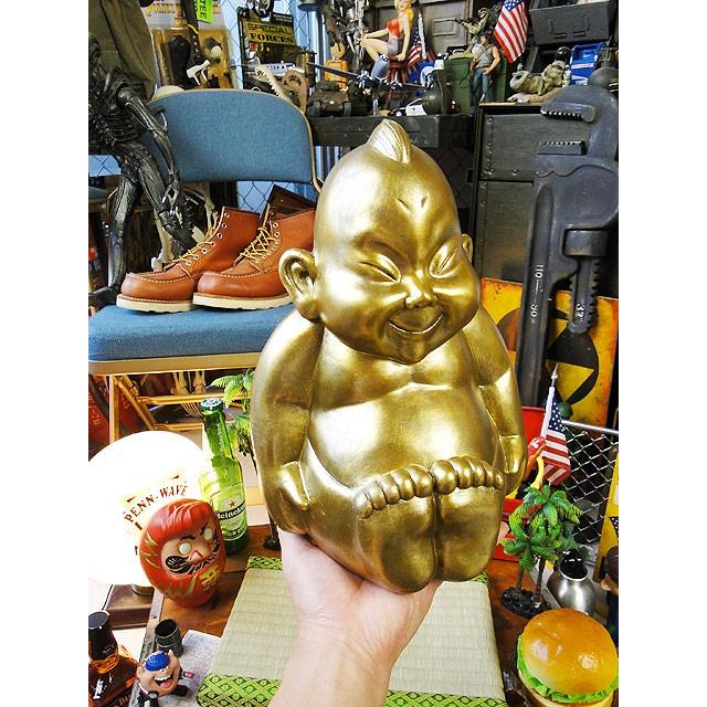 お店にどうですか？特大　ビリケンさん　置物 ビリケン 置物 店舗 製作 ビリケン陶器製造 樹脂で製作.樹脂製