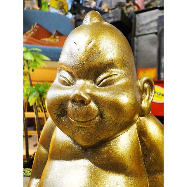 大阪名物ビリケンさんの縁起のええ置物　（Mサイズ）　※ミニ畳は別売です　■　アメリカン雑貨　アメリカ雑貨 |  | 02