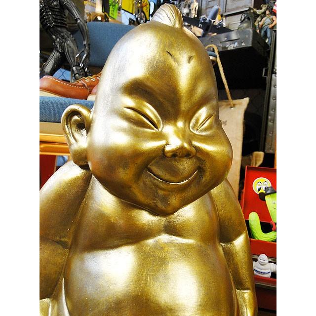 大阪名物ビリケンさんの縁起のええ置物　（4体セット）　※ミニ畳は別売です　■　アメリカ雑貨　アメリカン雑貨 |  | 03