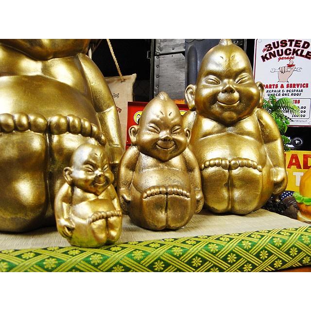 大阪名物ビリケンさんの縁起のええ置物　（4体セット）　※ミニ畳は別売です　■　アメリカ雑貨　アメリカン雑貨 |  | 04