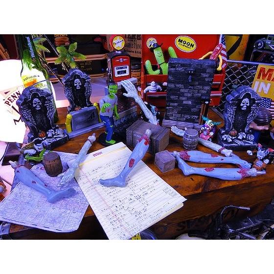 【即納】【在庫あり】ゾンビレッグペン  　アメリカ雑貨　パーティー 飾り ハロウィン 飾り |  | 06