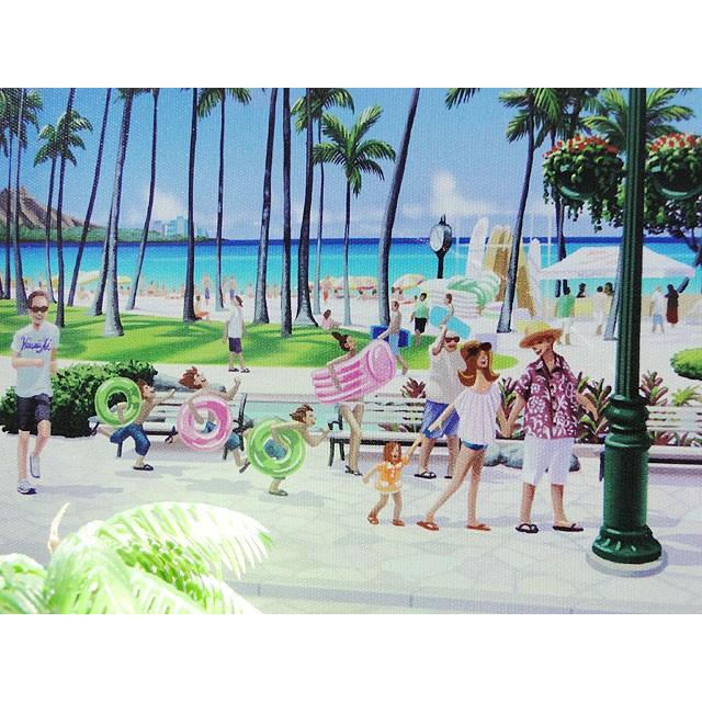 ハワイアン　キャンバスアート　（ハワイ　オブ　ハワイ）　栗山義勝　アメリカン雑貨　アメリカ雑貨 |  | 02