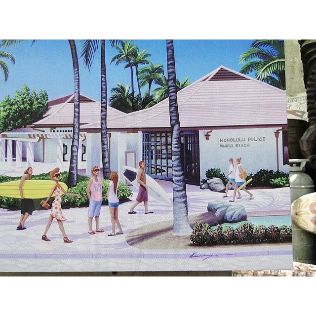 ハワイアン　キャンバスアート　（ハワイ　オブ　ハワイ）　栗山義勝　アメリカン雑貨　アメリカ雑貨 |  | 03