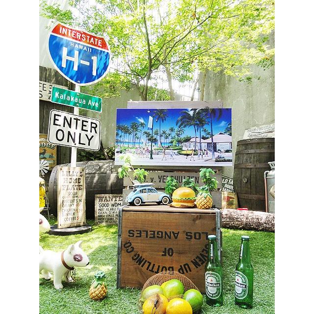 ハワイアン　キャンバスアート　（ハワイ　オブ　ハワイ）　栗山義勝　アメリカン雑貨　アメリカ雑貨 |  | 05