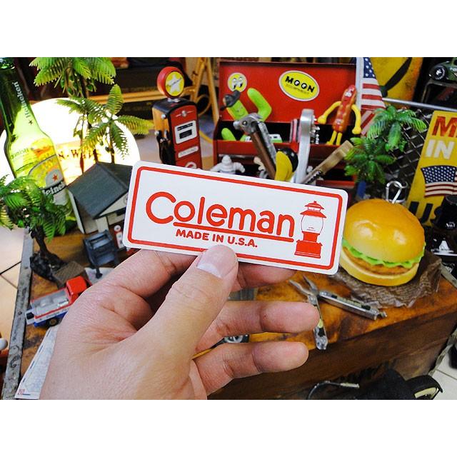 コールマン　ステッカー　（ランタンロゴ）　アメリカン雑貨　アメリカ雑貨 |  | 01