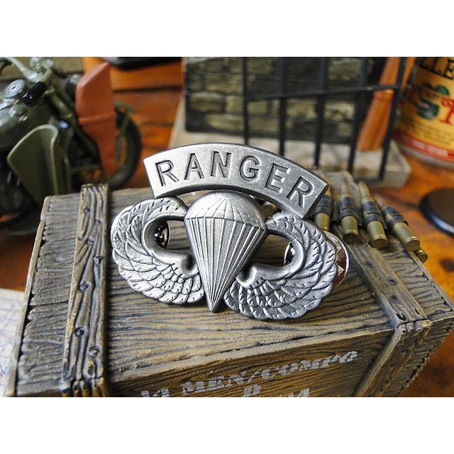 ミリタリーピンバッジ （レンジャー/ウイングロゴ） アメリカン雑貨