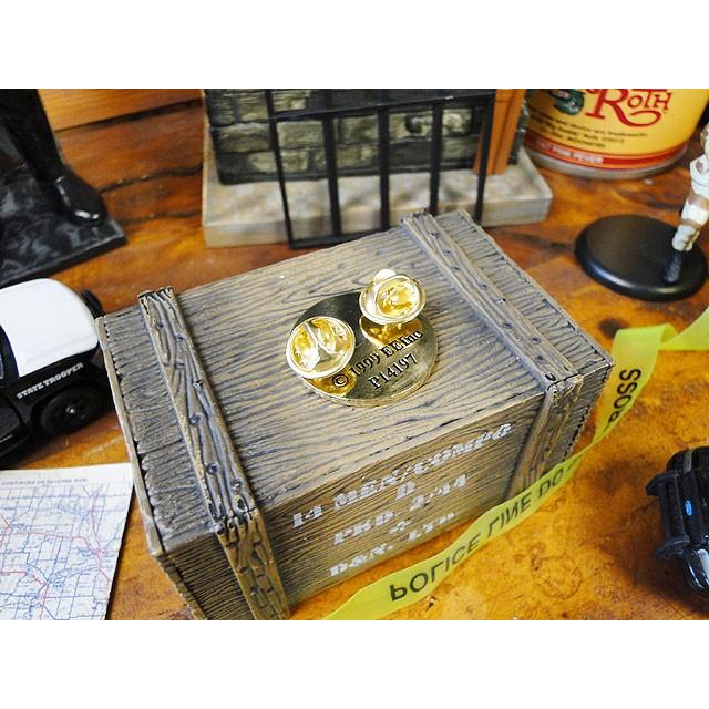 アメリカンポリス ピンバッジ （FBIロゴ） アメリカン雑貨 アメリカ