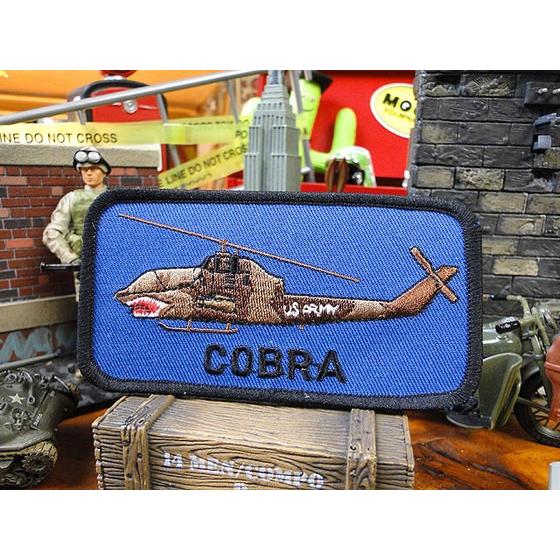 AH-1コブラ　ミリタリーワッペン　（レクタングル）　アメリカン雑貨 アメリカ雑貨 | 