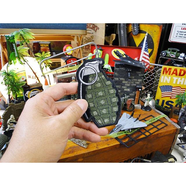 手榴弾　ミリタリーワッペン　アメリカン雑貨 アメリカ雑貨 |  | 01