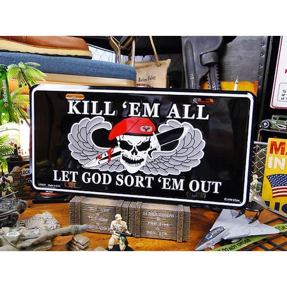 レッドベレー　ミリタリーライセンスプレート 　アメリカ雑貨　アメリカン雑貨 | 