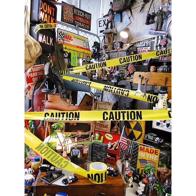 コーション　バリケードテープ 　アメリカ雑貨　パーティー 飾り | 