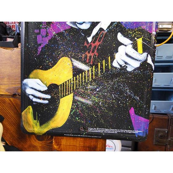 エルヴィス・プレスリー　ミニブリキ看板　（ギタープレイ）　アメリカン雑貨　アメリカ雑貨 |  | 02