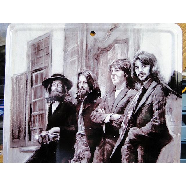ビートルズ　ミニブリキ看板　（スケッチアート）　アメリカン雑貨　アメリカ雑貨 |  | 01