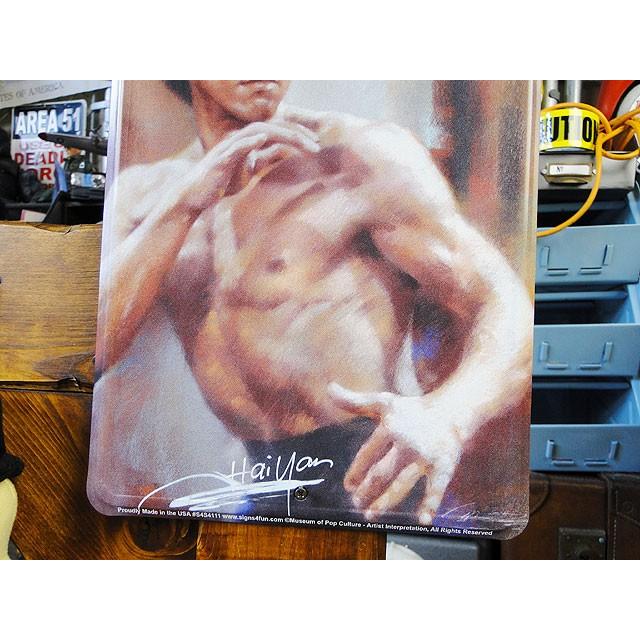 ブルース・リー　ミニブリキ看板　ブルースリー　■ アメリカン雑貨 アメリカ雑貨 |  | 02