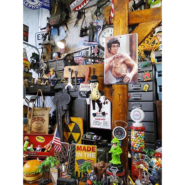 ブルース・リー　ミニブリキ看板　ブルースリー　■ アメリカン雑貨 アメリカ雑貨 |  | 04