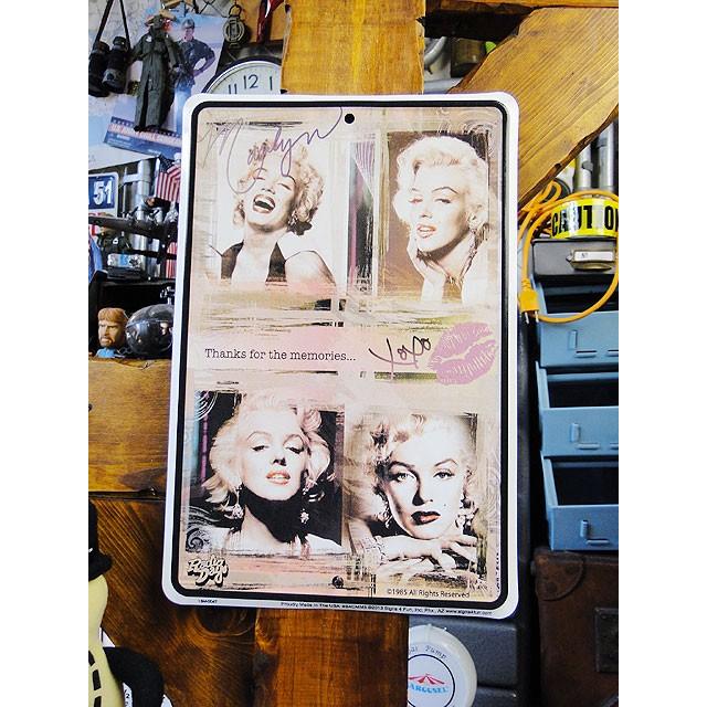 マリリン・モンロー　ミニブリキ看板　（4ショット）　アメリカン雑貨　アメリカ雑貨 | 