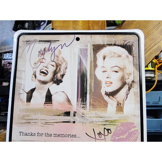 マリリン・モンロー　ミニブリキ看板　（4ショット）　アメリカン雑貨　アメリカ雑貨 |  | 01