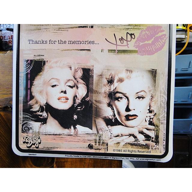 マリリン・モンロー　ミニブリキ看板　（4ショット）　アメリカン雑貨　アメリカ雑貨 |  | 02