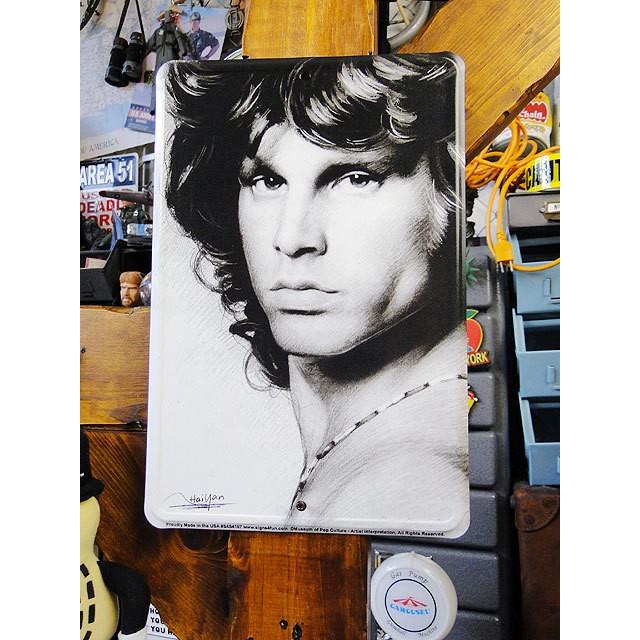 ジム・モリソン　ミニブリキ看板　アメリカン雑貨　アメリカ雑貨 | 