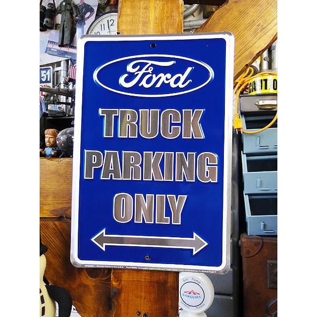 フォード　トラック専用駐車場　ミニブリキ看板　アメリカン雑貨 アメリカ雑貨 | アメリカン レトロ