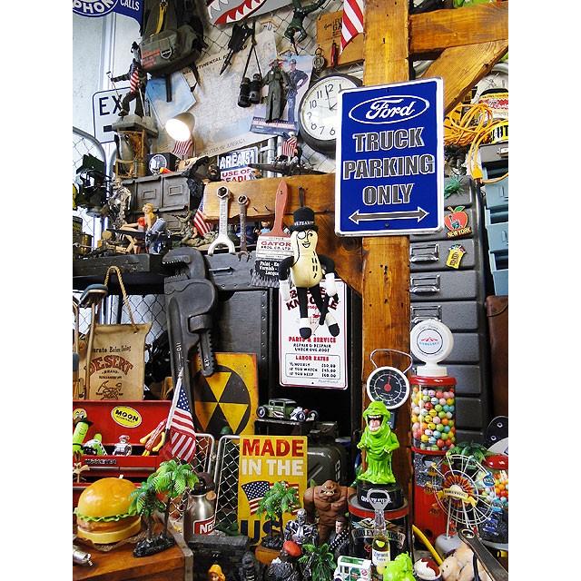 フォード　トラック専用駐車場　ミニブリキ看板　アメリカン雑貨 アメリカ雑貨 | アメリカン レトロ | 02
