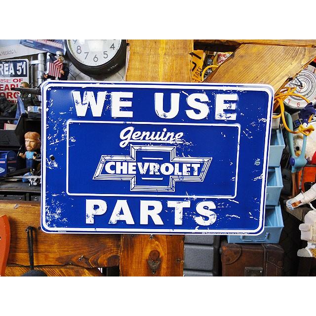 シボレー　ミニブリキ看板　（ジェニュインパーツ）　アメリカン雑貨　アメリカ雑貨 | Chevy