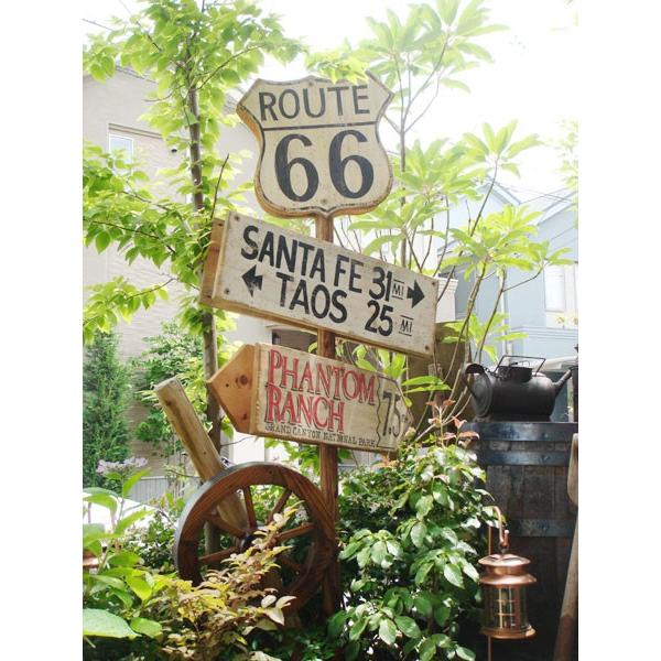 サンタフェまで31マイル　木製看板　アメリカ雑貨 アメリカン雑貨 |  | 05