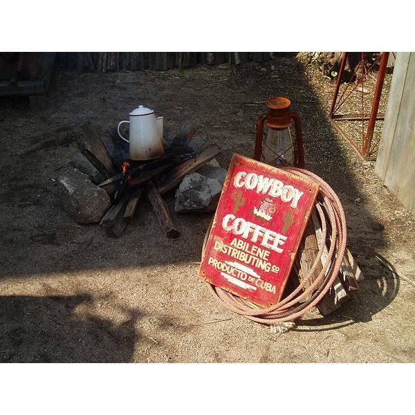 カウボーイコーヒーカクタス　木製看板　アメリカ雑貨 アメリカン雑貨 |  | 05
