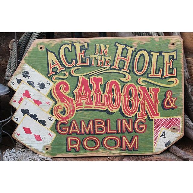 ギャンブラー　木製看板　アメリカ雑貨 アメリカン雑貨 | 