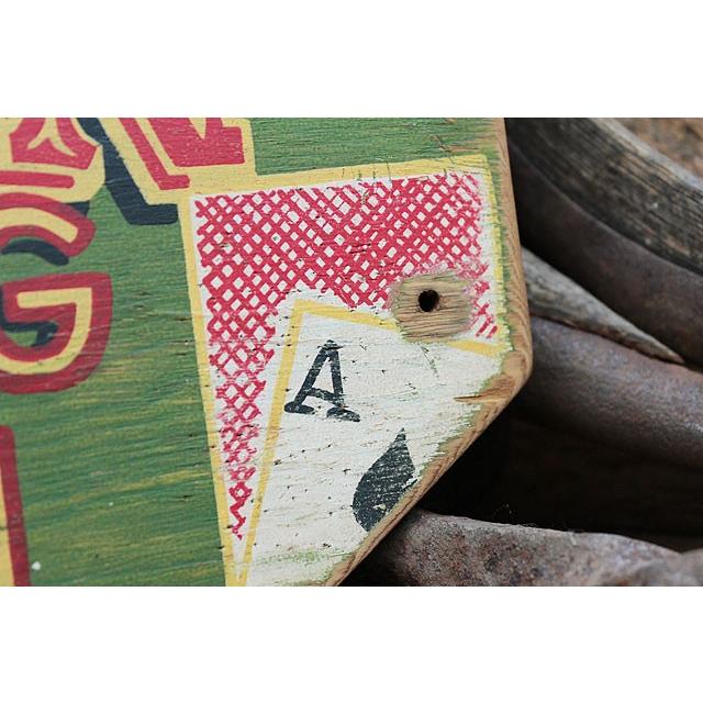 ギャンブラー　木製看板　アメリカ雑貨 アメリカン雑貨 |  | 02