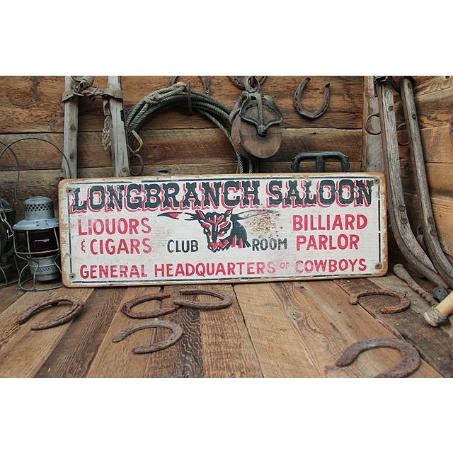 ロングブランチサルーン　木製看板　アメリカ雑貨 アメリカン雑貨 |  | 04
