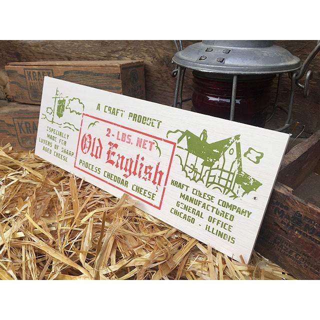 チーズボックス　ミニウッドサイン　（オールドイングリッシュ）　アメリカ雑貨　アメリカン雑貨 |  | 02
