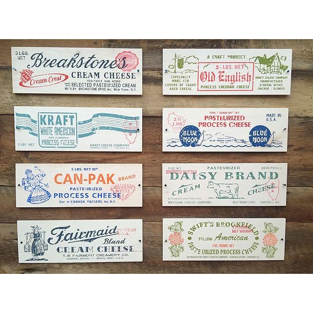 チーズボックス　ミニウッドサイン　（オールドイングリッシュ）　アメリカ雑貨　アメリカン雑貨 |  | 06