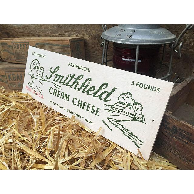 チーズボックス　ミニウッドサイン　（スミスフィールドA）　アメリカ雑貨　アメリカン雑貨 |  | 03
