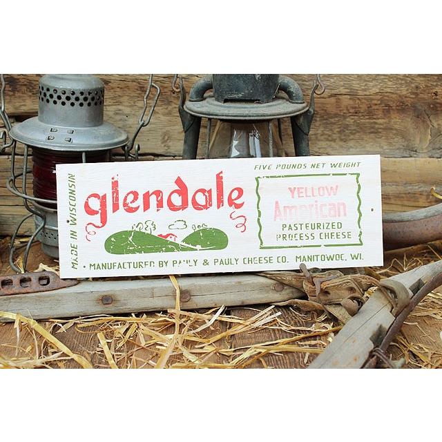 チーズボックス　ミニウッドサイン　（グレンドール）　アメリカ雑貨　アメリカン雑貨 | 