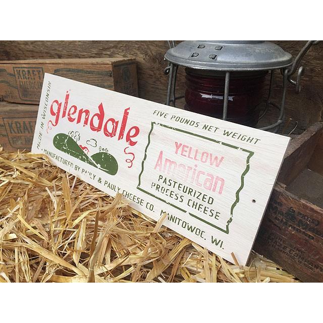 チーズボックス　ミニウッドサイン　（グレンドール）　アメリカ雑貨　アメリカン雑貨 |  | 02
