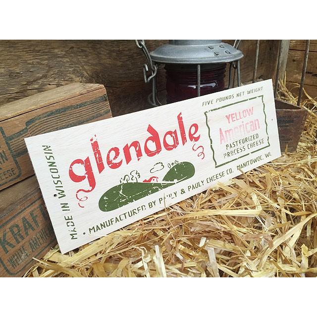 チーズボックス　ミニウッドサイン　（グレンドール）　アメリカ雑貨　アメリカン雑貨 |  | 04