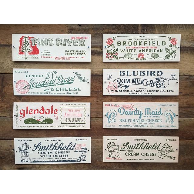 チーズボックス　ミニウッドサイン　（グレンドール）　アメリカ雑貨　アメリカン雑貨 |  | 06