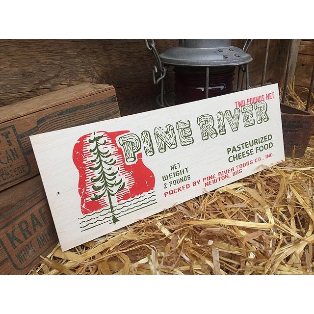 チーズボックス　ミニウッドサイン　（パインリバー）　アメリカ雑貨　アメリカン雑貨 |  | 04